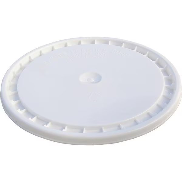 53000 Paint Pail Lid, Polyethylene, White, Encore Plastics, Mfr#: 1000541